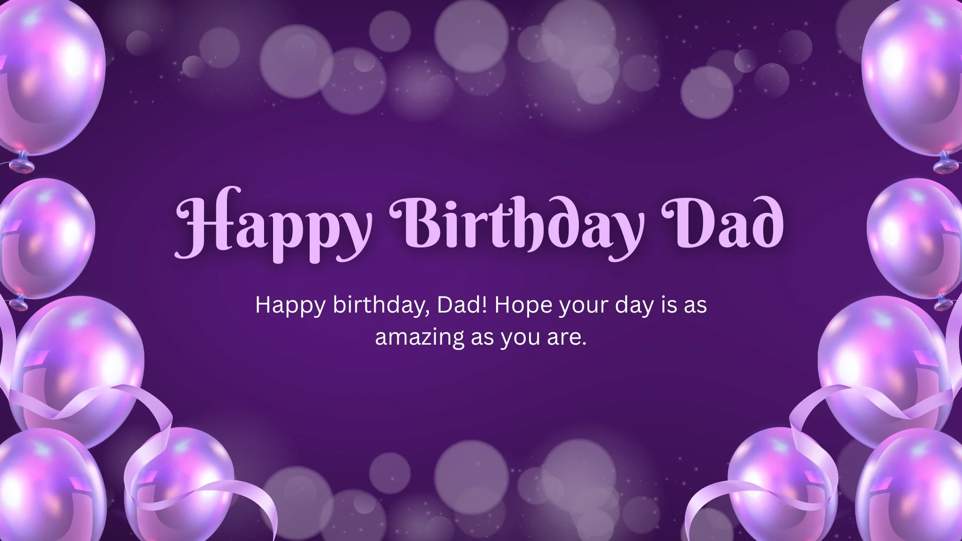 happy birthday for dad