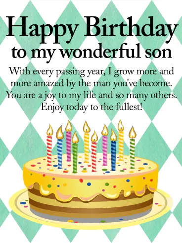 200+ Happy Birthday Wishes & Blessing Messages for Son 11 happy birthday to my son
