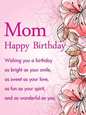 Heart-Touching Happy Birthday Wishes & Quotes for Mom: 150+ Messages She'll Love 14 mother birthday wishes