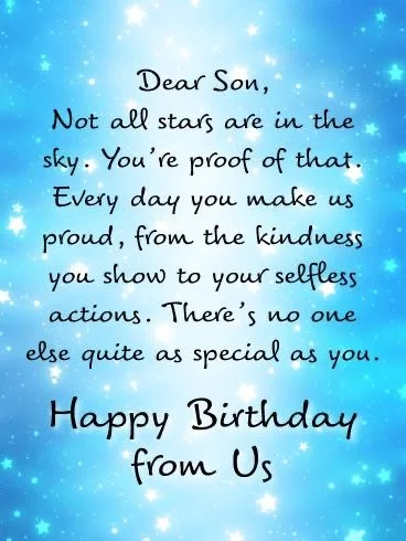 200+ Happy Birthday Wishes & Blessing Messages for Son 15 mother heartfelt blessing birthday wishes for son