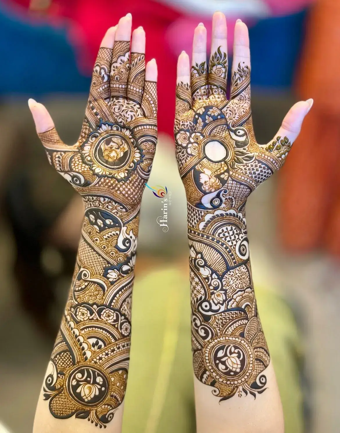 Home Page 34 Bold Diagonal Trail Royal Front Hand Simple Mehndi Design