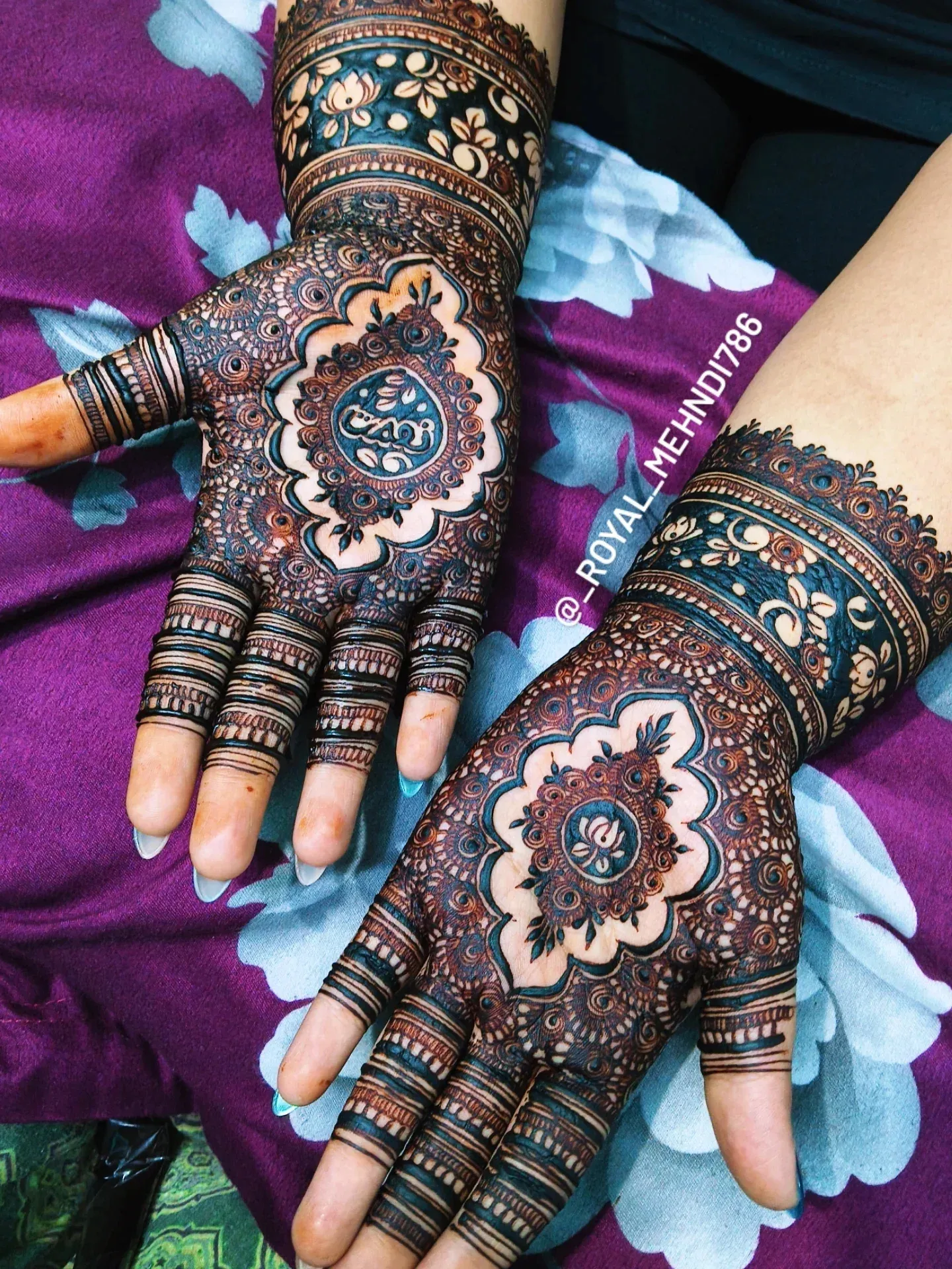 Home Page 1 royal front hand mehndi design